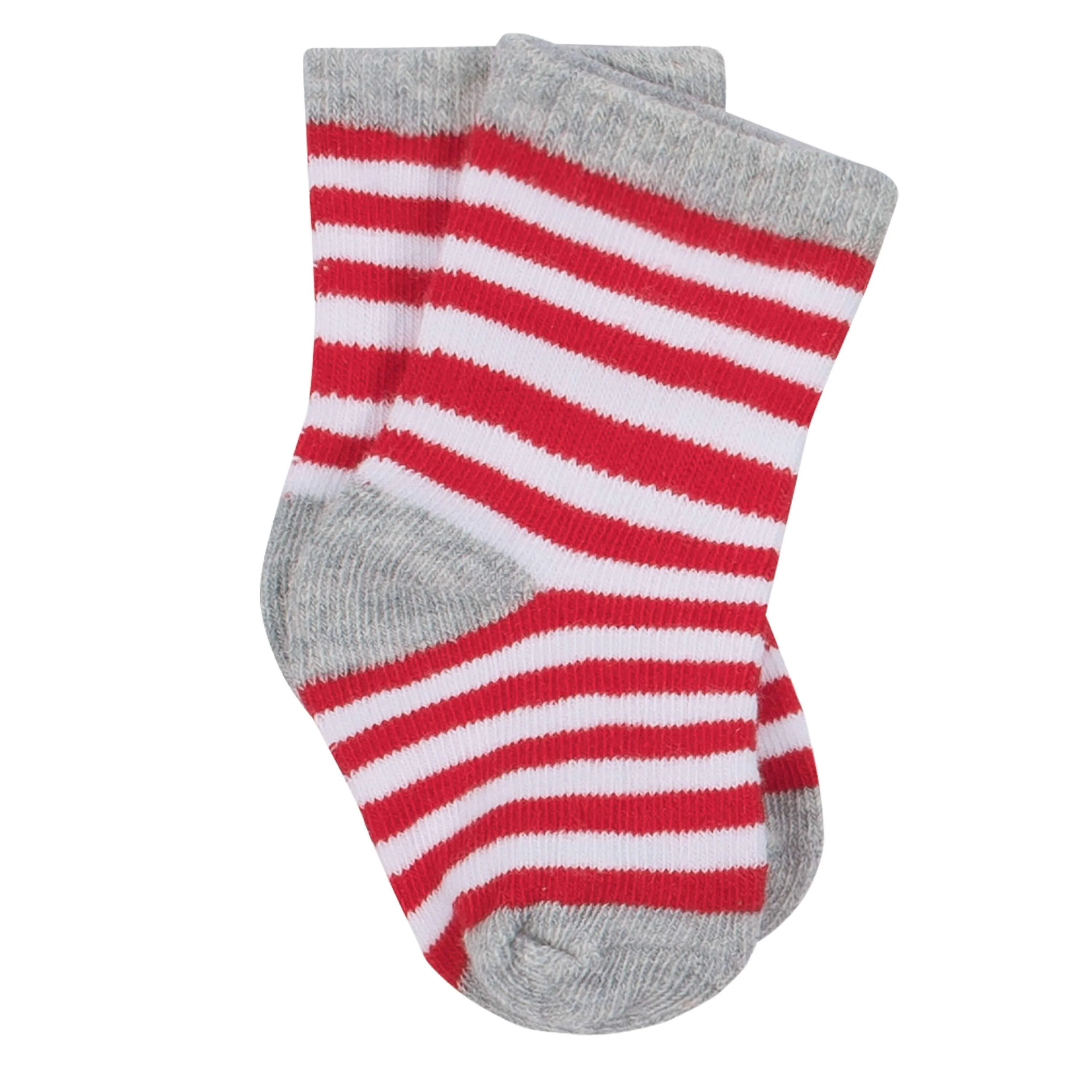 8-Pack Holiday Wiggle Proof Stay On Socks - Merry