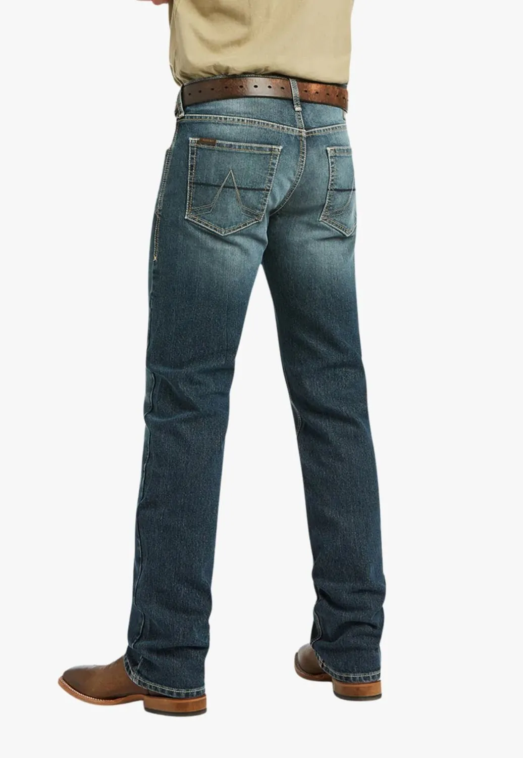 Ariat Mens M5 Stretch Seneca Stackable Straight Leg Jeans