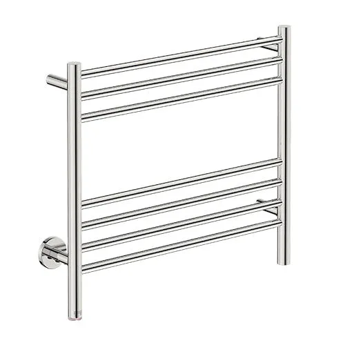 Bathroom Butler Natural 7 Bar Straight PTS Heated Towel Rail 650mm