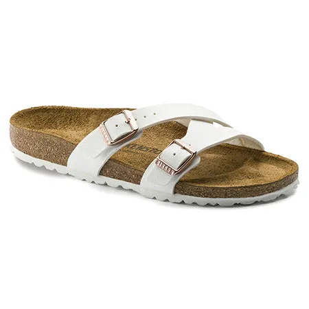 BIRKENSTOCK YAO BIRKOFLOR WHITE BIRKOFLOR - WOMENS