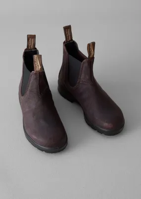 Blundstone Waxed Suede Chelsea Boots | Cordovan