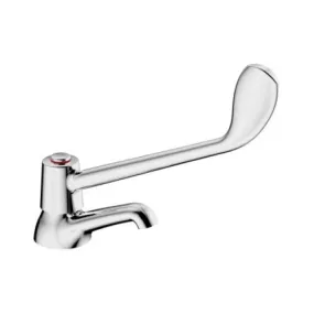 Cobra Medical Pillar Tap with Red Indice