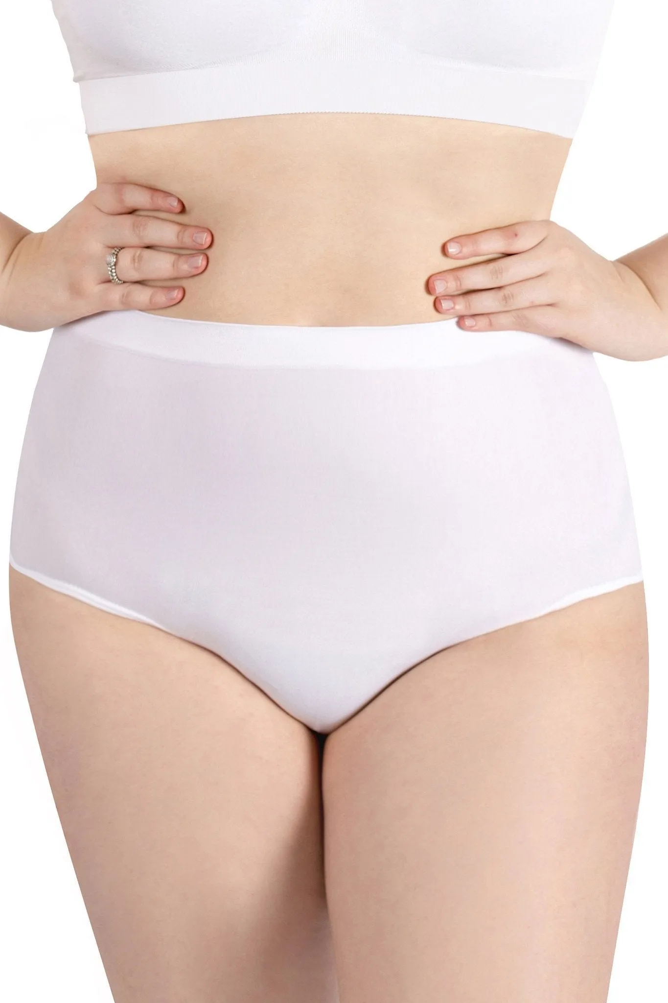 Curvy Marilyn Cotton Full Brief