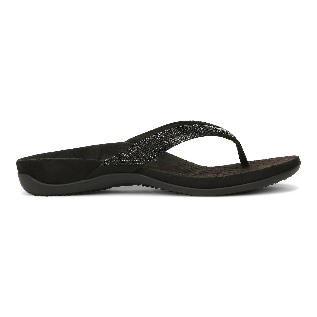 Dillon Shine Toe Post Sandal