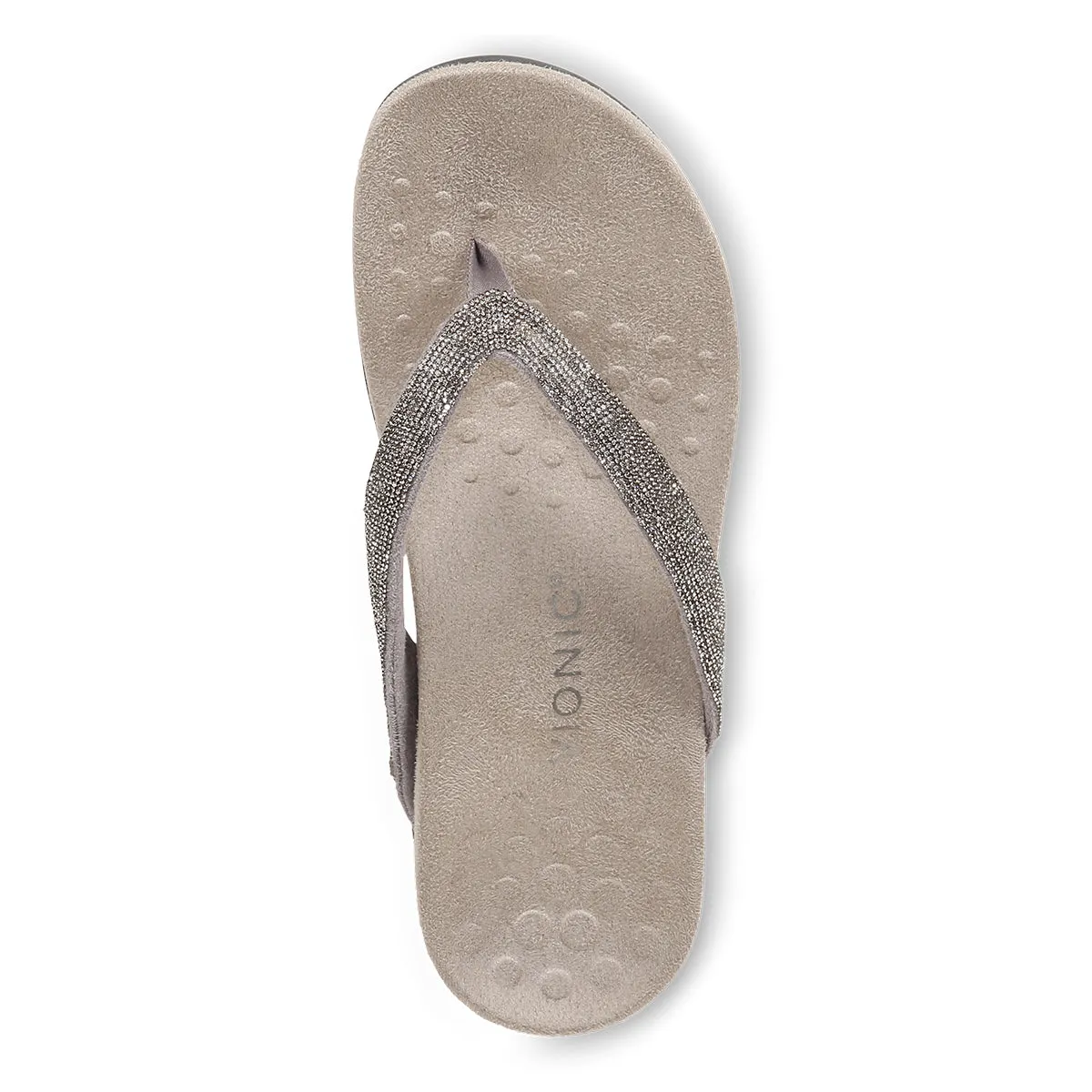 Dillon Shine Toe Post Sandal