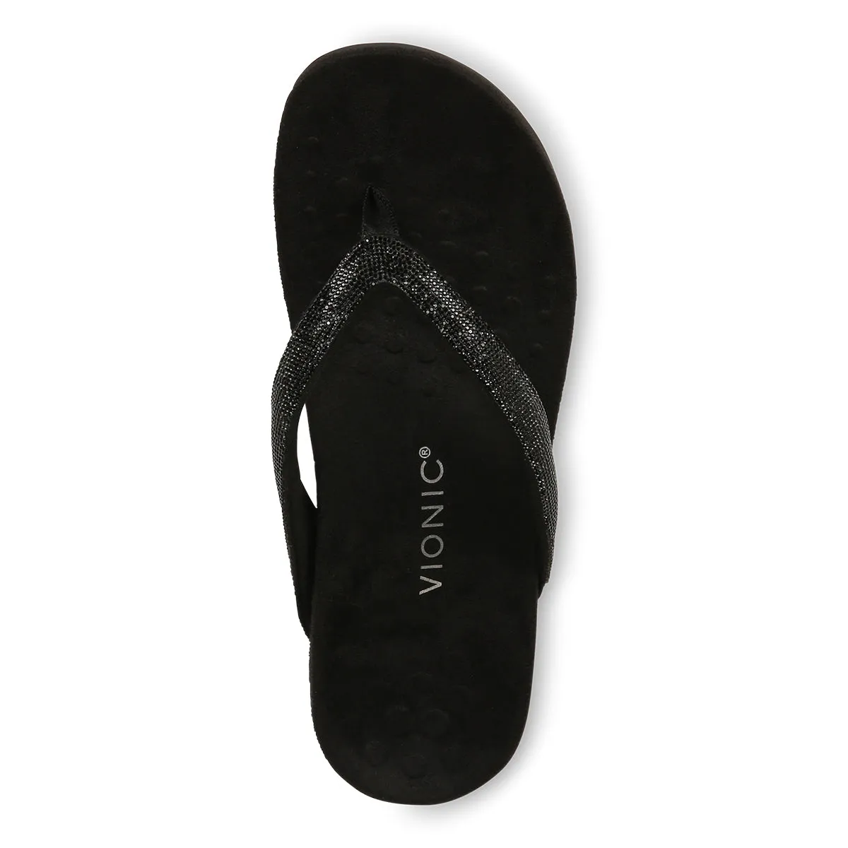 Dillon Shine Toe Post Sandal