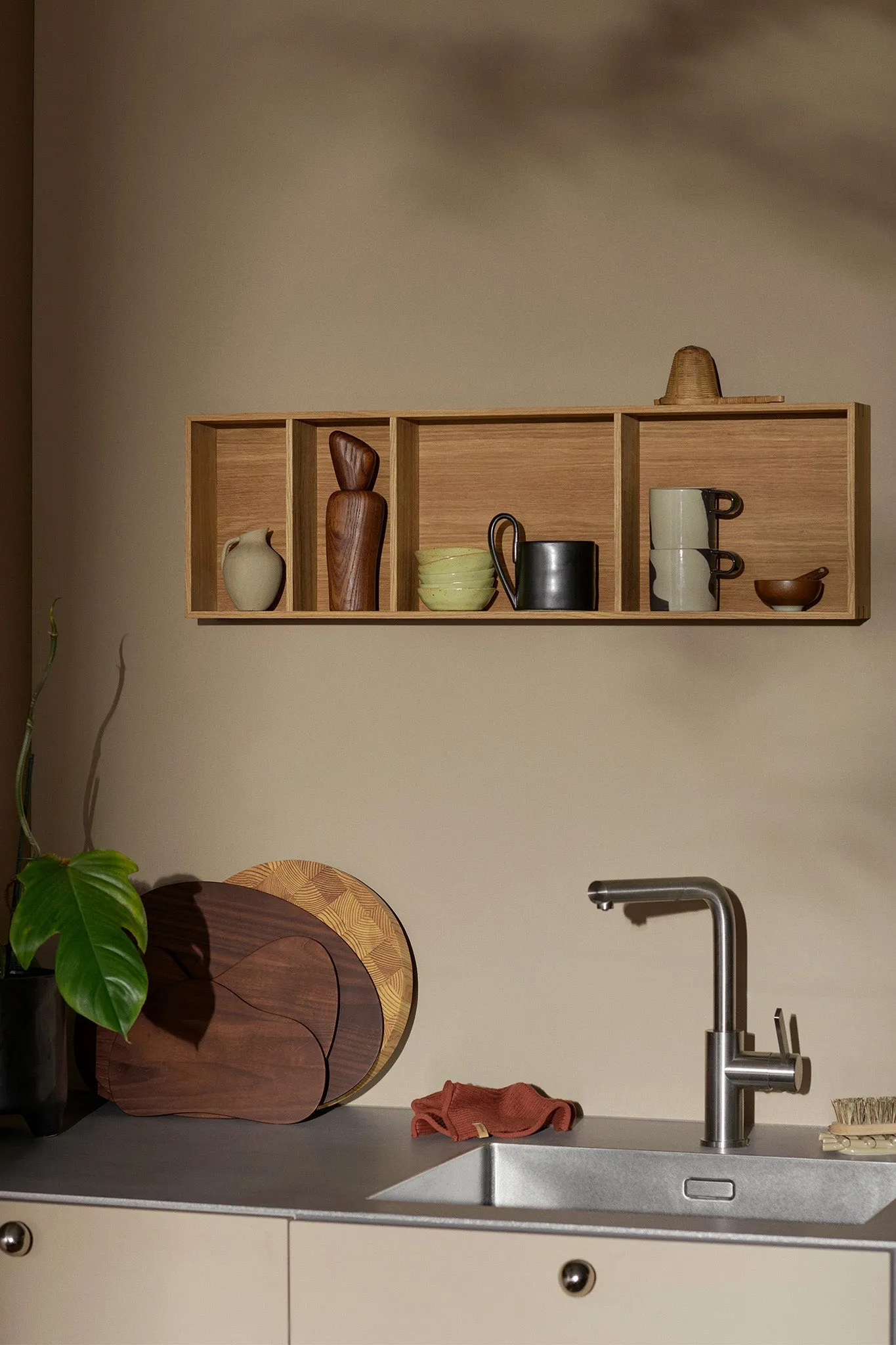 Ferm Living Bon Shelf in Oiled Oak