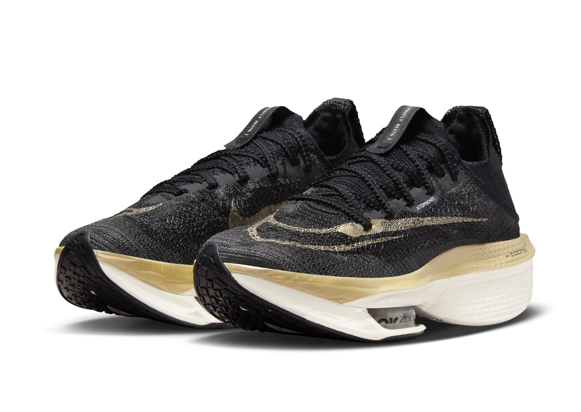 Nike Air Zoom Alphafly Next% 2 - Black/ Gold (Womens)