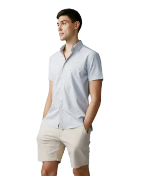 Performance Short Sleeve Button Up